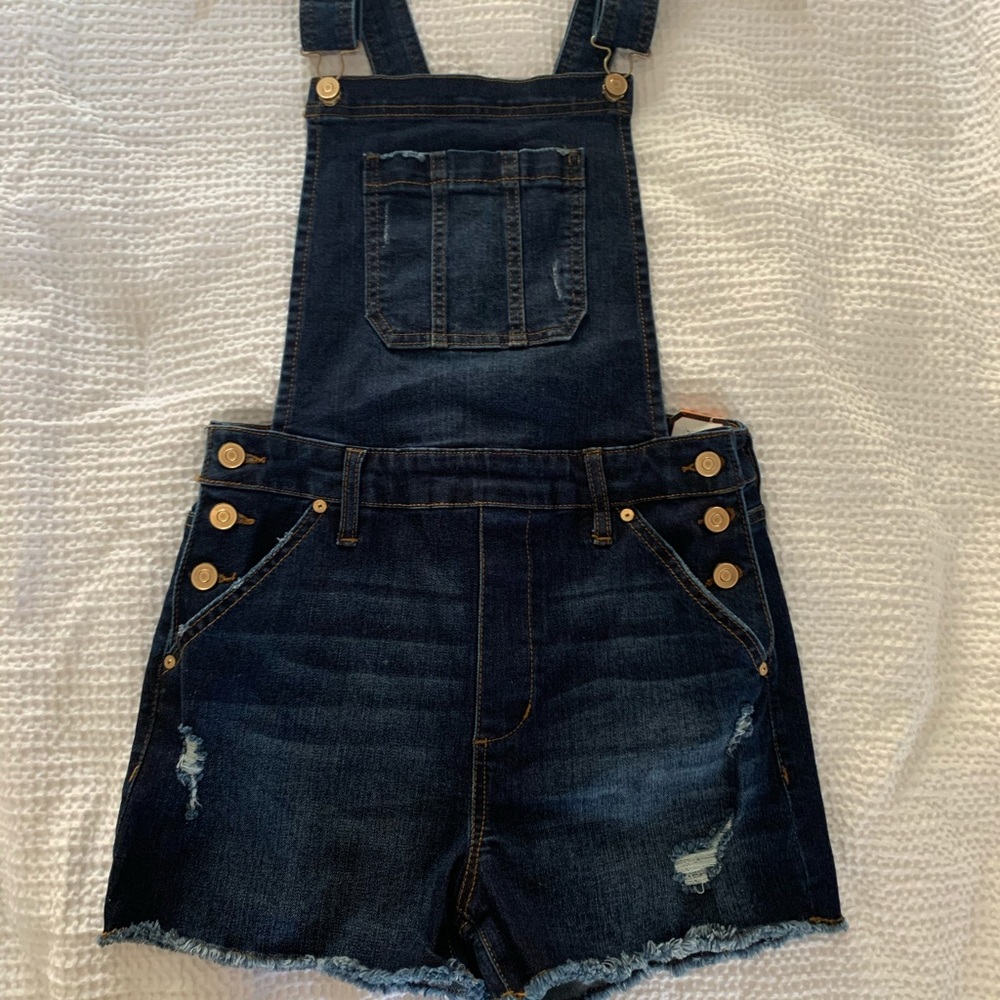 NWT overalls- size medium but fits like small